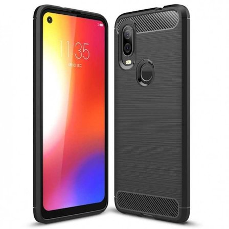 Motorola One Vision Iskunkestävä SlimCarbon-kuori