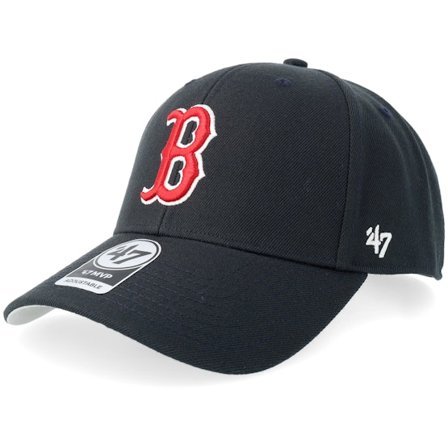 47 Brand - Azul adjustable Gorra - Boston Red Sox Boston Red Sox Mvp Navy Adjustable @ Hatstore