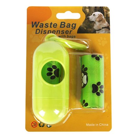 2 rullaa Koiran jätepussit Kakkapussit annostelijalla