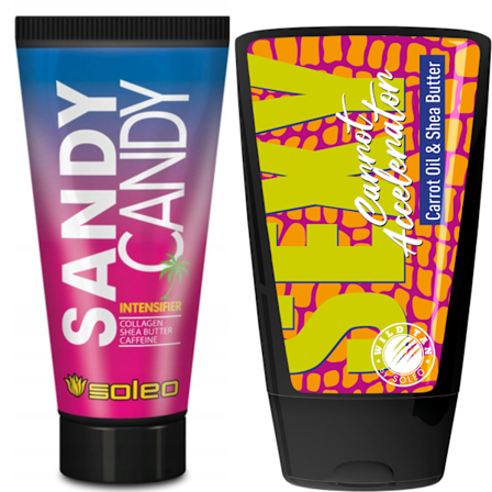 Soleo Sandy Candy + Wild Tan Sexy Porkkana Ilmainen