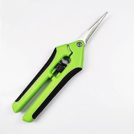 Ammattimainen ruostumattomasta teräksestä valmistettu manuaalinen puutarhaleikkuri puutarhasakset G85 vihreä musta suora puutarhasakset korttipakkaus 