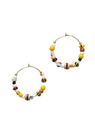 Anni Lu Sunny Alaia Hoop Örhängen Dam Guld ONESIZE