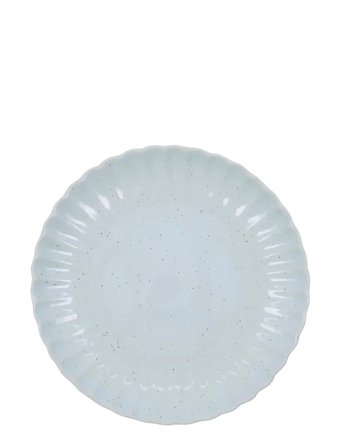 Middagstallerken, Hdscallop, Lyseblå Blue House Doctor