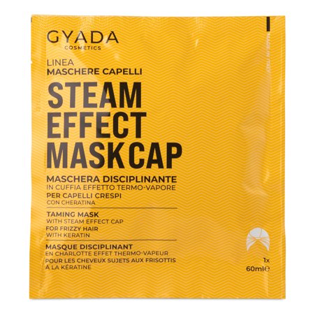 Gyada Cosmetics Maschere Capelli in Tessuto Maschera Disciplinante in cuffia 60ml - Maschera Disciplinante/Anticrespo Capelli