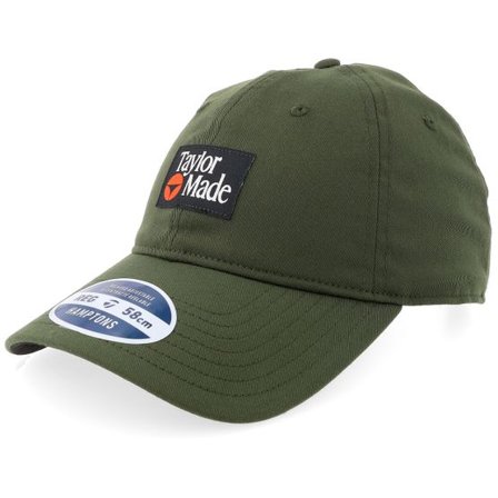 Taylor Made - Grön unconstructed Keps - TM26 Ls Hamptons Dark Green Dad Cap @ Hatstore