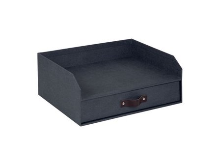 BIGSO BOX Skrivbordsförvaring Walter grå/svart - Lyreco - Kontorsmaterial - Till skrivbordet - Blankettfack och Boxar