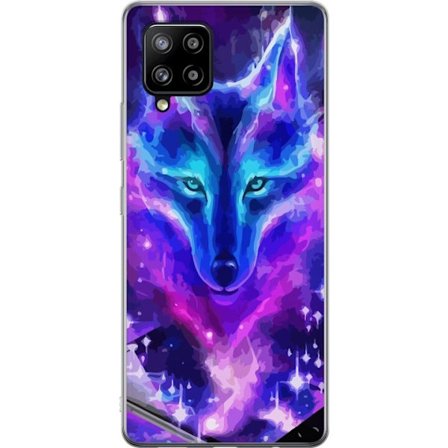 Mobilskal till Samsung Galaxy A42 5G med Neon Varg