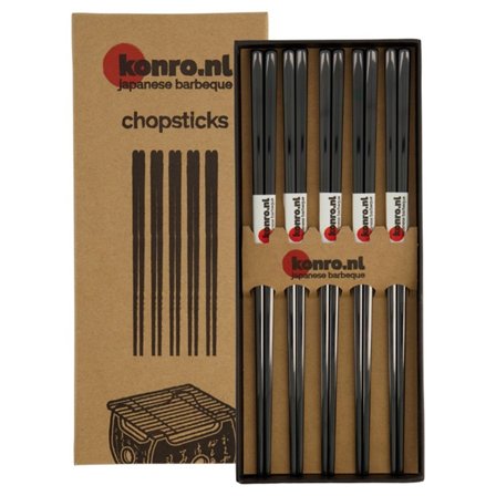 Tokyo design studio Spisepinner 5 par, rustfritt stål