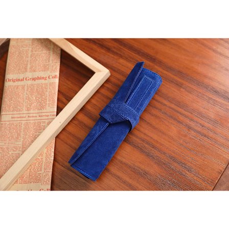 Etui for barbersaks, 1 stk Jewel blå Barber verktøyveske