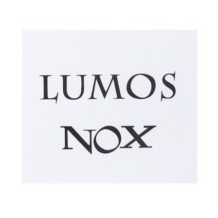 Switch Stickers Lumos Nox Lyskontakt Dekal Stickers Sjov vægdekoration (vist på billedet)