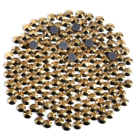 600 st Aurum Hotfix Strass-stenar för Hantverk, SS30, 6,3-6,5 mm Aurum_sai