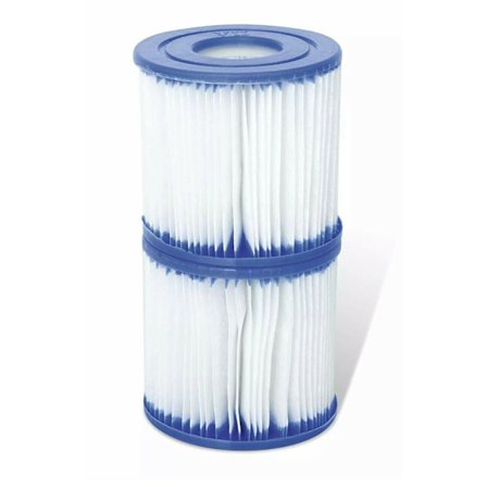 Passer til Bestway VII / Intex D oppblåsbart bassengfilterelement filter HEPA