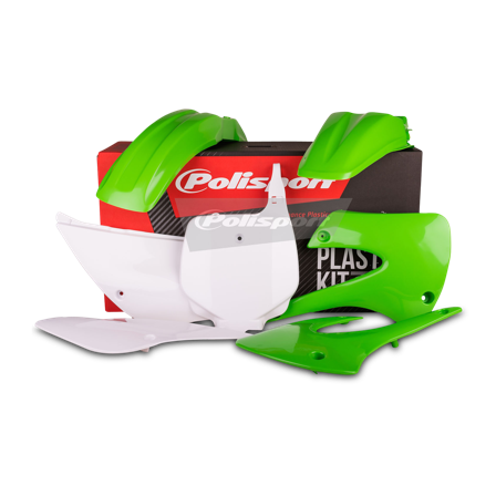 Plastiksæt Polisport - Kawasaki KX 100 2001-2013