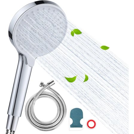 Antikalk dusjhode - Dusjhode med slange - Bad Sh