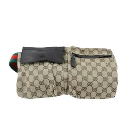 Gucci Vintage Pre-owned Canvas gucci-tasker Brun, Dame Vintage Tasker, Størrelse: ONE Size