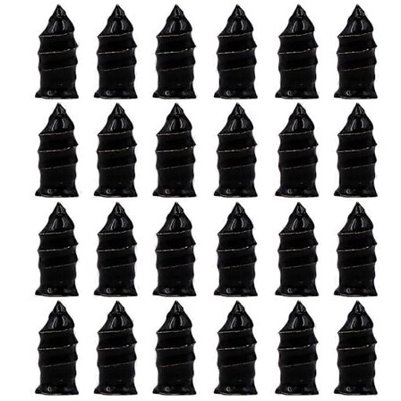 20 stk. bilværktøj Gummi Skrue Dæk Reparation Dæk Reparationssæt Selvbetjening Dæk Reparationssøm Søm Punkteringssikker Dæk Skrue Dæk Reparation - 