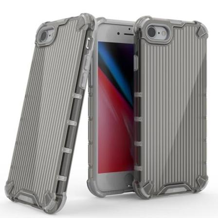 Iphone 7/8/se Skal Shockproof Resväska Design Svart