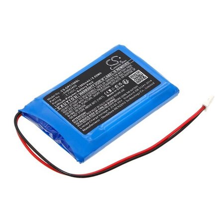 Batteri till Mediaspelare för OPUS Click, Plus, Player m.fl.