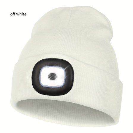 1kpl LED-pipo nappiparistolla, handsfree-otsalamppu