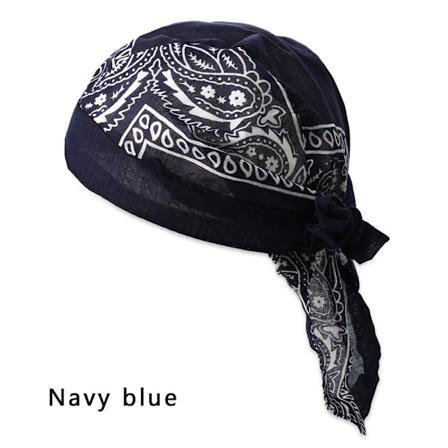 Nopeasti kuivuva pirattikorkki puuvillasta ulkoilun urheilunauhaan navy blue