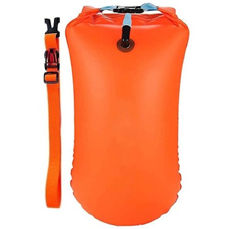 Ilmatäytteinen triathlon-poiju