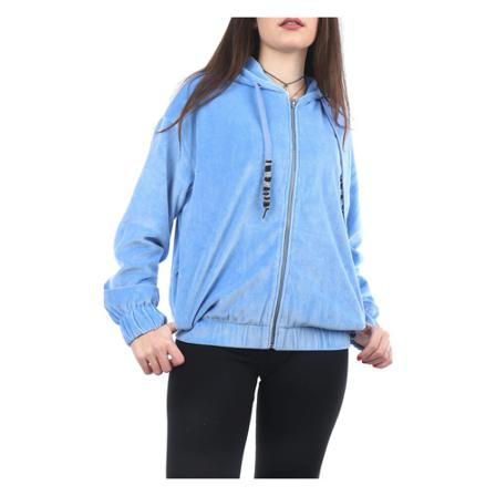Sun68 F41230 Hoodie Blå, Dame