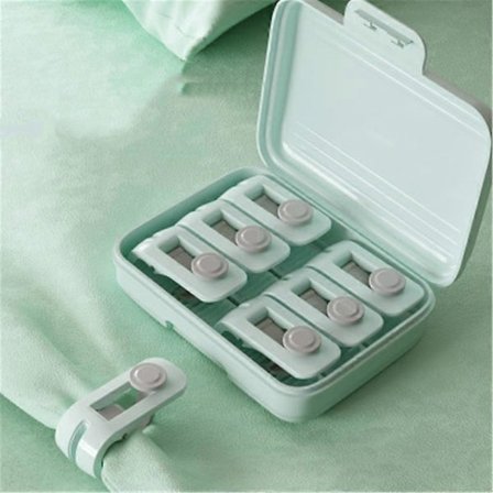 1/6 Kpl Peiton Kiinnitysklipsi Lakanoiden Peitteiden Kiinnityspidike Liukumaton Neulaton Peittoklipsi Lakanat Liukumisenesto Laite