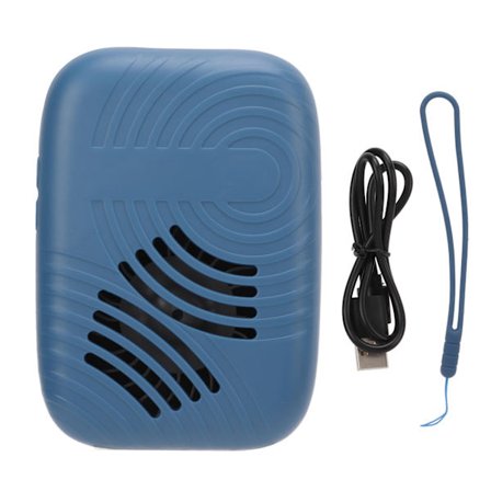 Färgtork Smart Timing 3 Nivåer Justering USB Laddning Vattenfärgstork med 360 ° Roterande Klämma för KonstmålningBlå