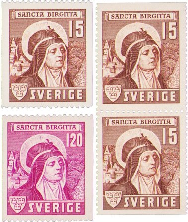 Sverige - AFA 294-295+294Co-294Cn - Postfrisk