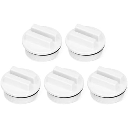 5 stk. Vinter Pool Prop, Pool Prop, Pool Skimmer Prop, Pool Return Prop Gevindede Pool Slange Propper med O-Ring til Pools og