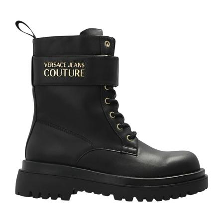 Versace Jeans Couture, Boots Czarny, Kobieta, Rozmiar: 39 EU