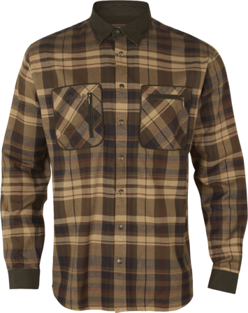 Härkila Pajala Skjorte Beige/Brown