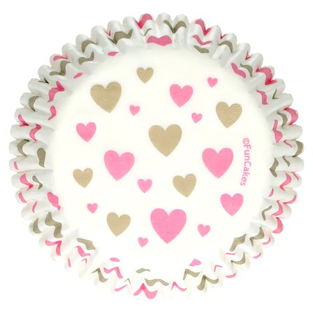 Hvide Muffinforme Hjerter