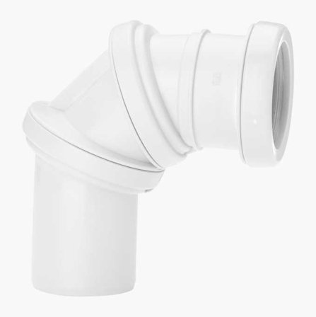 Avloppsböj Flex 40 mm