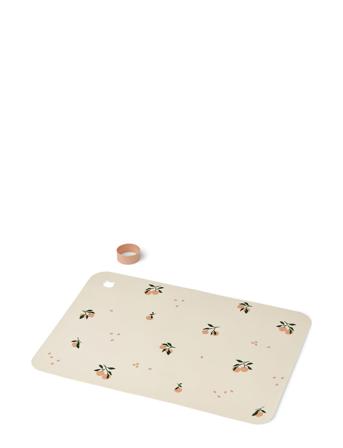 Jude Printed Placemat Home Meal Time Placemats & Coasters Cream Liewood