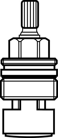 Mora 229073.AE Överstycke till termostatblandare, Badrum