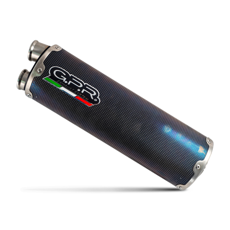 G.P.R. Dual Poppy Full Exhaust System - Yamaha MT-09 Tracer 2021-2022