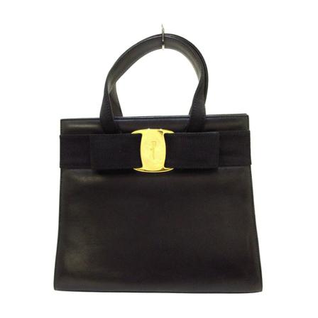 Salvatore Ferragamo Pre-owned Pour , Zwart , Dames , Maat: ONE Size Vintage Tassen