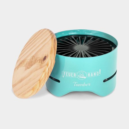 Barbecue de table / barbecue à charbon Feuerhand Tamber Table Top, Light Green