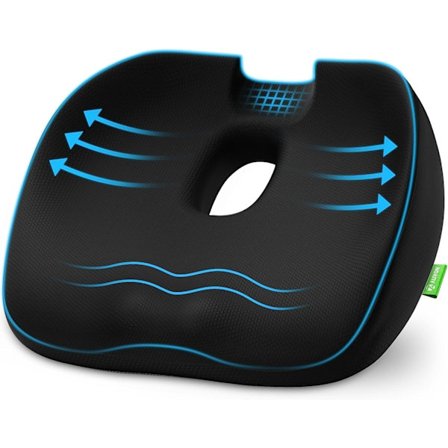 Innovativ Donutpute for Hemoroider med Vitenskapelig Senterhull og U-formet Utsparing, Ortopediske Sitteputer for Smertelindring