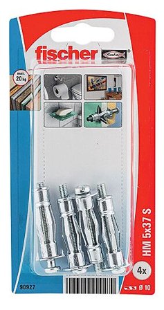 FISCHER GIPSPLATEANKER HM 5X37MM 4STK