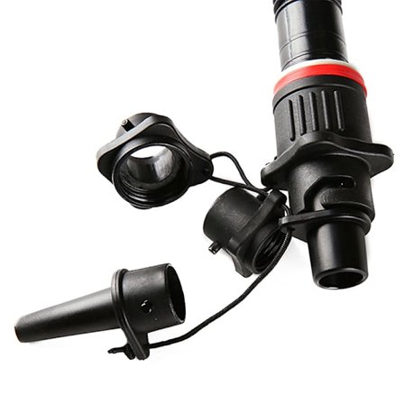 1 set gummibåtspumpadapter för kajakuppblåsbara sängar luft