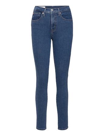 High Rise True Skinny Jeans With Secret Smoothing Pockets Blue GAP