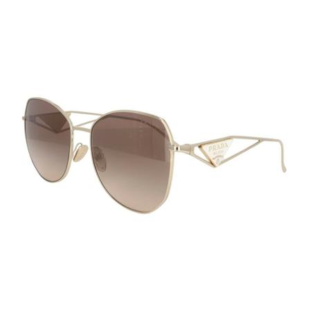 Prada Solglasögon SPR 57Y brun, Dam Solglasögon, Dam, Storlek: ONE SIZE