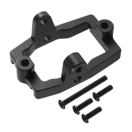 Metall Servo Mount 9739 for Trx4m 4m 1 18 RC Crawler Bil Oppgraderingsdeler Tilbehør, svart