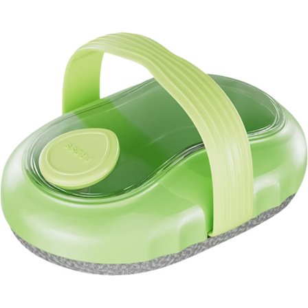 Brusebørste med langt håndtag, blød børste til ryggen og sæbedispenser til daglig kropsrensning