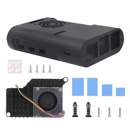 Aktiv case för RaspberryPi5 RPI5 8GB/4GB/2GB/1GB skydd