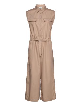 Kalolly Jumpsuit Beige Kaffe