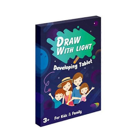 Magisk tegnetavle til børn, intet rod, genanvendelig, sletbar doodle-legetøj med uddannelsesmæssige bogstaver og tal [D]