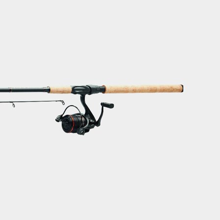 Kinetic zathar 8 fod fiskestang med hjul og fletline